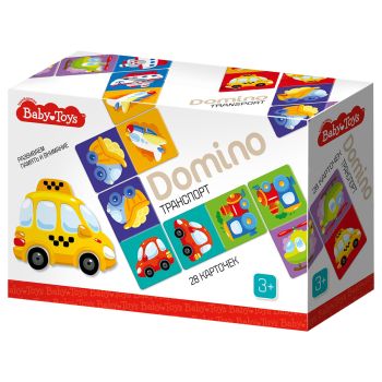 Игра настольная Домино, Baby Toys Игра настольная Домино, Baby Toys