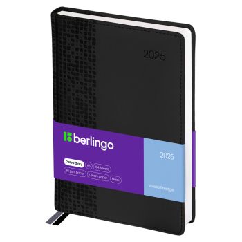Ежедневник датированный 2025г., А5, 184л., кожзам, Berlingo Ежедневник датированный 2025г., А5, 184л., кожзам, Berlingo