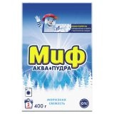 Порошок для машинной стирки Миф Аквапудра Морозная Свежесть, 400г
