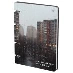 Тетрадь на кольцах А5, 120л., BG "За окном", картон, матовая ламинация, выб. лак