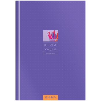 Книга учета OfficeSpace, А4, 96л., линия, 200*290мм, твердый картон, 7БЦ, блок офсетный Книга учета OfficeSpace, А4, 96л., линия, 200*290мм, твердый картон, 7БЦ, блок офсетный
