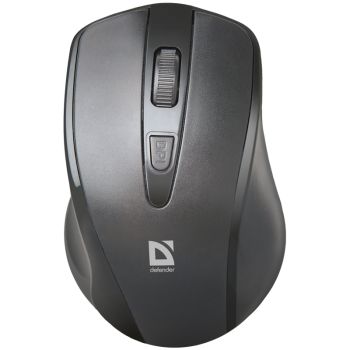 Мышь беспроводная Defender Datum MM-265, черный, 3btn+Roll Мышь беспроводная Defender Datum MM-265, черный, 3btn+Roll