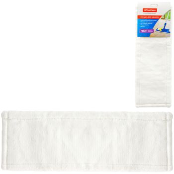 Насадка МОП для швабры OfficeClean Professional карманы\уши, 40*10см, микрофибра, белая Насадка МОП для швабры OfficeClean Professional карманы\уши, 40*10см, микрофибра, белая