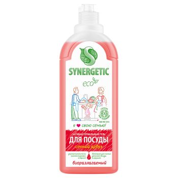 Средство для мытья посуды, фруктов, игрушек Synergetic Средство для мытья посуды, фруктов, игрушек Synergetic