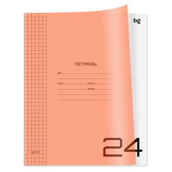 Тетрадь 24л. клетка BG Тетрадь 24л. клетка BG