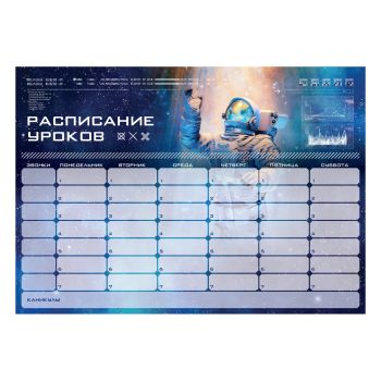 Магнитный планер расписание уроков с маркером А4 ArtSpace Магнитный планер расписание уроков с маркером А4 ArtSpace