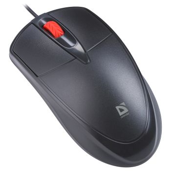 Мышь Defender Icon MB-057, бесшумная, USB, черный, 3btn+Roll Мышь Defender Icon MB-057, бесшумная, USB, черный, 3btn+Roll