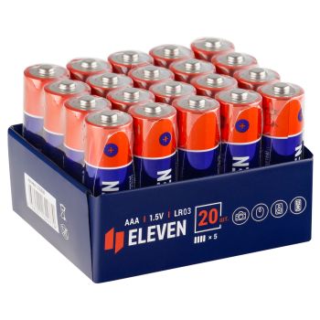 Батарейка Eleven AAA (LR03) алкалиновая, OS20 Батарейка Eleven AAA (LR03) алкалиновая, OS20
