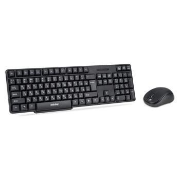 Комплект беспроводной клавиатура + мышь Smartbuy ONE 236374AG, USB, черный Комплект беспроводной клавиатура + мышь Smartbuy ONE 236374AG, USB, черный