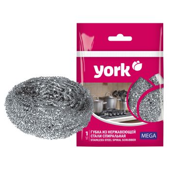 Губка для посуды York 