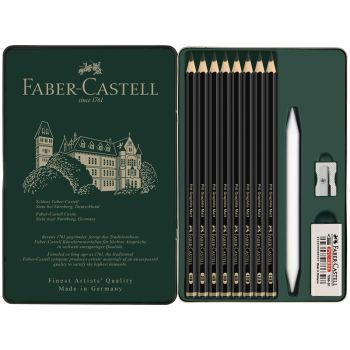 Набор карандашей ч/г матовых Faber-Castell Набор карандашей ч/г матовых Faber-Castell