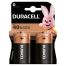 Батарейка Duracell Basic D (LR20) алкалиновая, 2BL