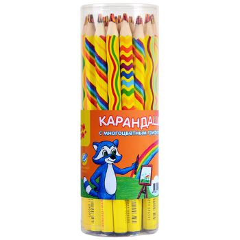 Карандаш с многоцветным грифелем Мульти-Пульти Карандаш с многоцветным грифелем Мульти-Пульти