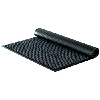 Коврик влаговпитывающий, ворсовый, ребристый OfficeClean, 60*90см, серый Коврик влаговпитывающий, ворсовый, ребристый OfficeClean, 60*90см, серый