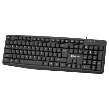 Клавиатура Defender Concept HB-164, USB, черный Клавиатура Defender Concept HB-164, USB, черный
