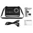 Портативная акустическая система Sven SRP-535, 3W, FM/AM/SW, USB, microSD, фонарь, аккумулятор, черный