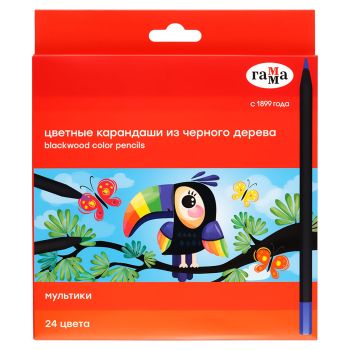 Карандаши цветные Гамма Карандаши цветные Гамма