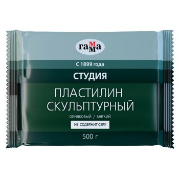 Пластилин скульптурный Гамма Пластилин скульптурный Гамма