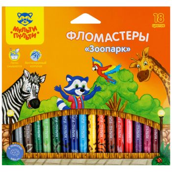 Фломастеры Мульти-Пульти Фломастеры Мульти-Пульти