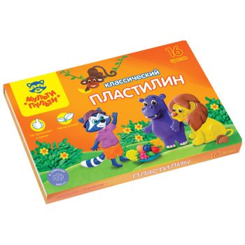 Пластилин Мульти-Пульти Пластилин Мульти-Пульти