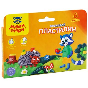 Пластилин Мульти-Пульти Пластилин Мульти-Пульти