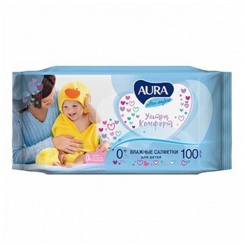 Салфетки влажные Aura Салфетки влажные Aura