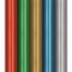 Упаковочная бумага матовая 70*100см, MESHU, 60г/м2, ассорти 5 дизайнов