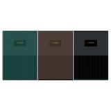 Тетрадь 96л., А4, клетка BG "Minimal", глянцевая ламинация, тиснение фольгой