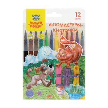 Фломастеры-кисти Мульти-Пульти Фломастеры-кисти Мульти-Пульти