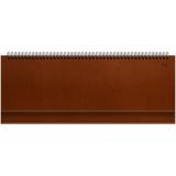 Планинг недатированный, 56л., 330*130мм, кожзам, BG "Winner. Brown", коричневый