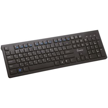 Клавиатура Smartbuy Slim 206, USB мультимедийная, черный Клавиатура Smartbuy Slim 206, USB мультимедийная, черный