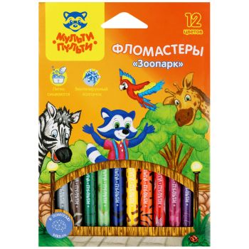 Фломастеры Мульти-Пульти Фломастеры Мульти-Пульти