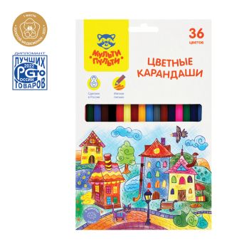 Карандаши цветные Мульти-Пульти Карандаши цветные Мульти-Пульти