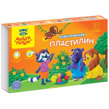 Пластилин Мульти-Пульти Пластилин Мульти-Пульти