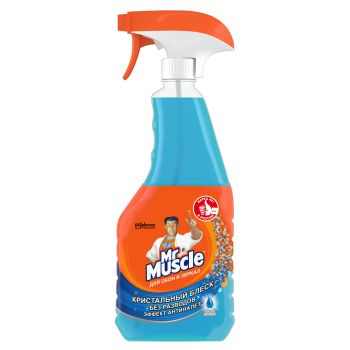 Средство для мытья стекол и др. поверхностей Mr. Muscle Средство для мытья стекол и др. поверхностей Mr. Muscle