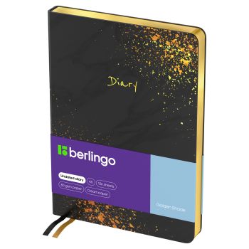 Ежедневник недатированный, А5, 136л., кожзам, Berlingo Ежедневник недатированный, А5, 136л., кожзам, Berlingo