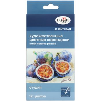 Карандаши цветные художественные Гамма Карандаши цветные художественные Гамма