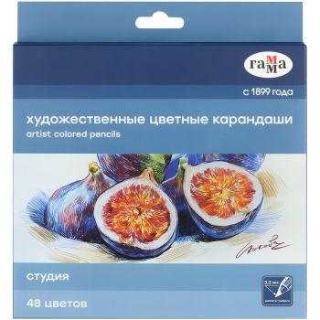 Карандаши цветные художественные Гамма Карандаши цветные художественные Гамма