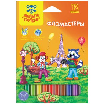 Фломастеры Мульти-Пульти 