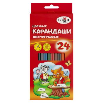 Карандаши цветные ГАММА Карандаши цветные ГАММА