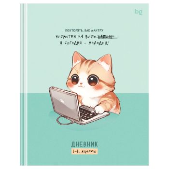 Дневник 1-11 кл. 40л. (твердый) BG 