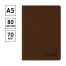 УЦЕНКА - Телефонная книга А5, 80л., кожзам, OfficeSpace 