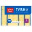 Губки для посуды OfficeClean, крупнопористый поролон с абразивным слоем, 100*70*30мм, 5шт.