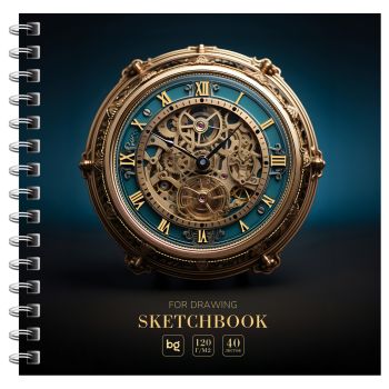 Скетчбук 40л., 170*170 BG Скетчбук 40л., 170*170 BG