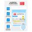 Салфетки для уборки OfficeClean, 10шт., вискоза, перфорированные, волна, 34*38см