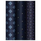 Упаковочная бумага глянц. 70*100см, MESHU "Strict pattern", 80 г/м2, ассорти, 3 дизайна