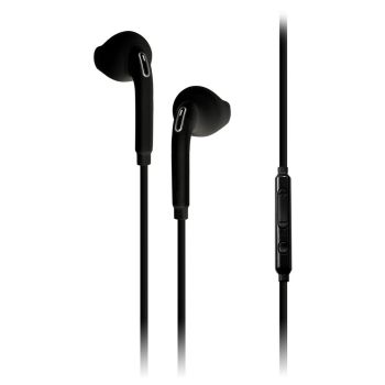 Наушники-вкладыши с микрофоном SmartBuy S6, 1,1м, черный Наушники-вкладыши с микрофоном SmartBuy S6, 1,1м, черный