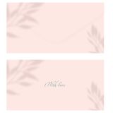Конверт для денег MESHU "Peach", 85*164мм, soft-touch, фольга