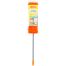 Швабра OfficeClean Professional, телеск. ручка 120см, пласт. флаунд. 40см, насадка ворс. микрофибра (карманы)