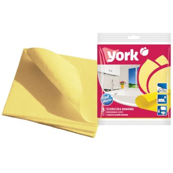 Салфетки для уборки York, набор 3шт., вискоза, полиэстер, 35*35см, европодвес Салфетки для уборки York, набор 3шт., вискоза, полиэстер, 35*35см, европодвес